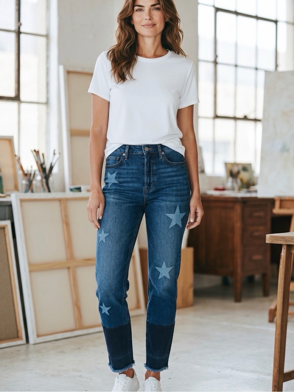 🌟 CAbi Celebrity Star Boyfriend Jeans